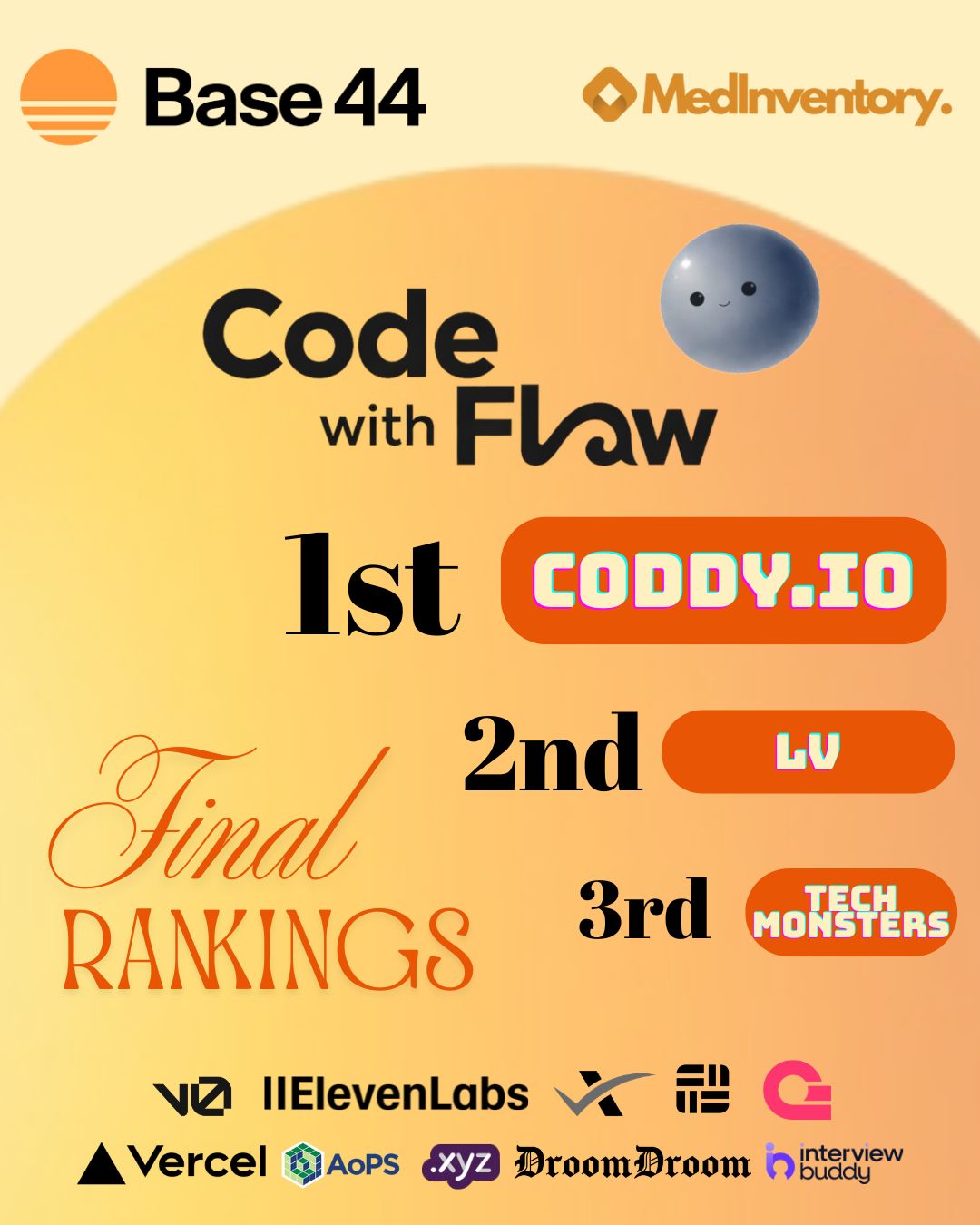1st place — Code with Flow