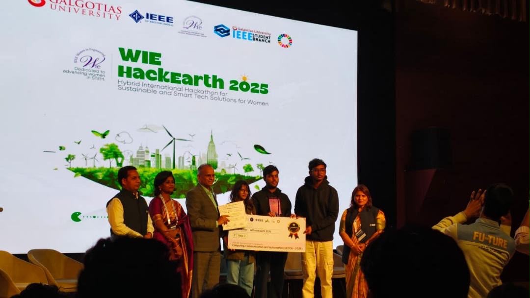 1st place — WIE HackEarth 2025